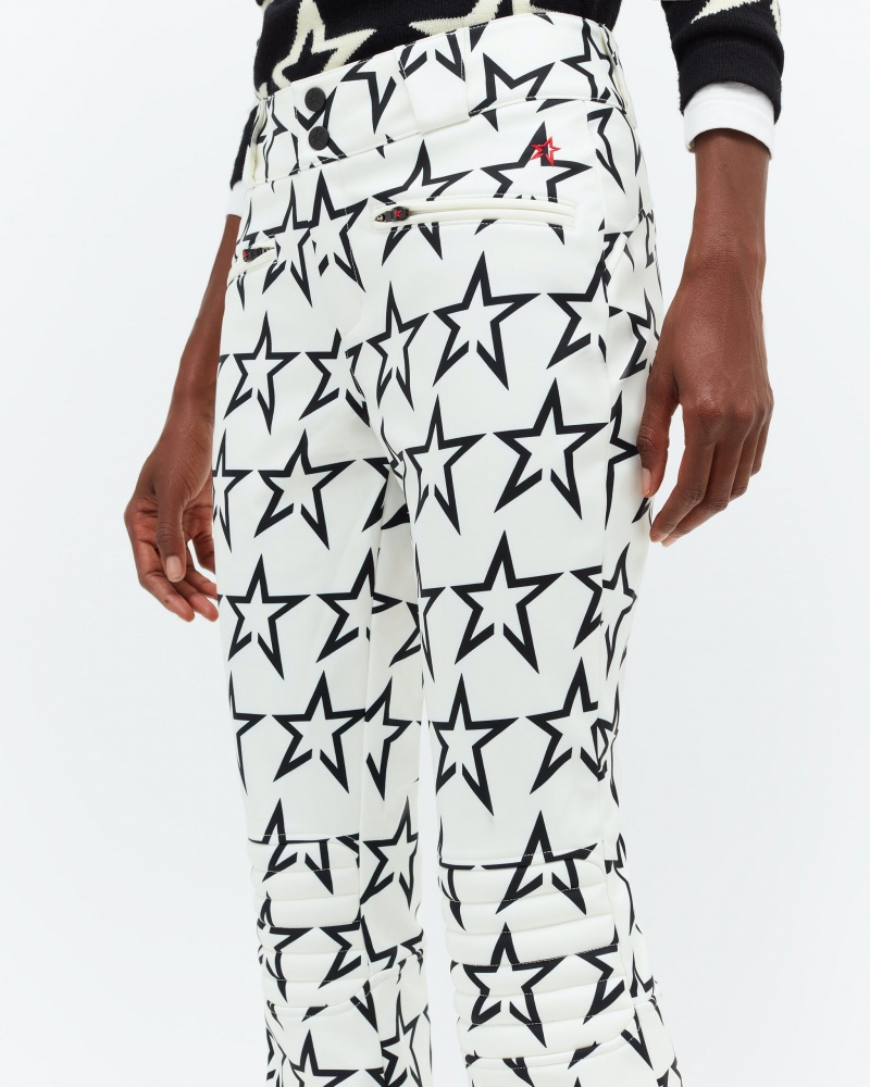 Perfect Moment Star Print Aurora Flare Pant Blancos | GKF724615
