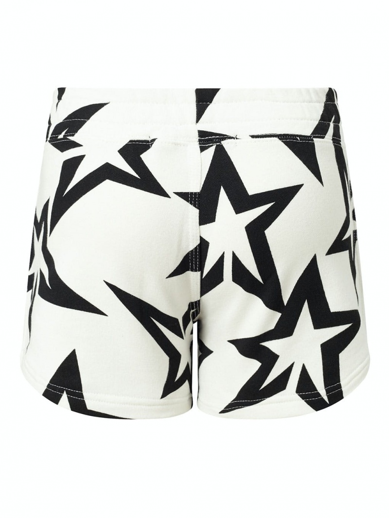 Perfect Moment Starlight Shorts Blancos Negros | CYI489526