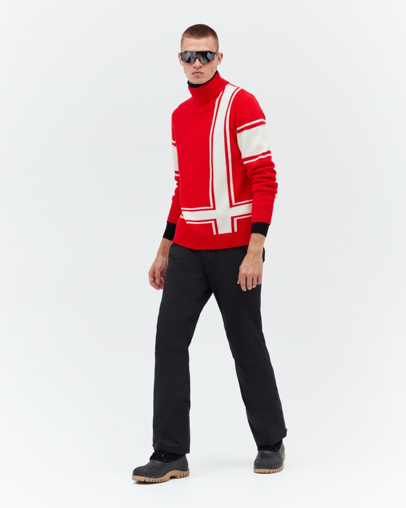 Perfect Moment Suisse Merino Lana Sueter Rojos | XPW918064