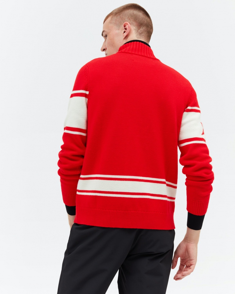 Perfect Moment Suisse Merino Lana Sueter Rojos | XPW918064