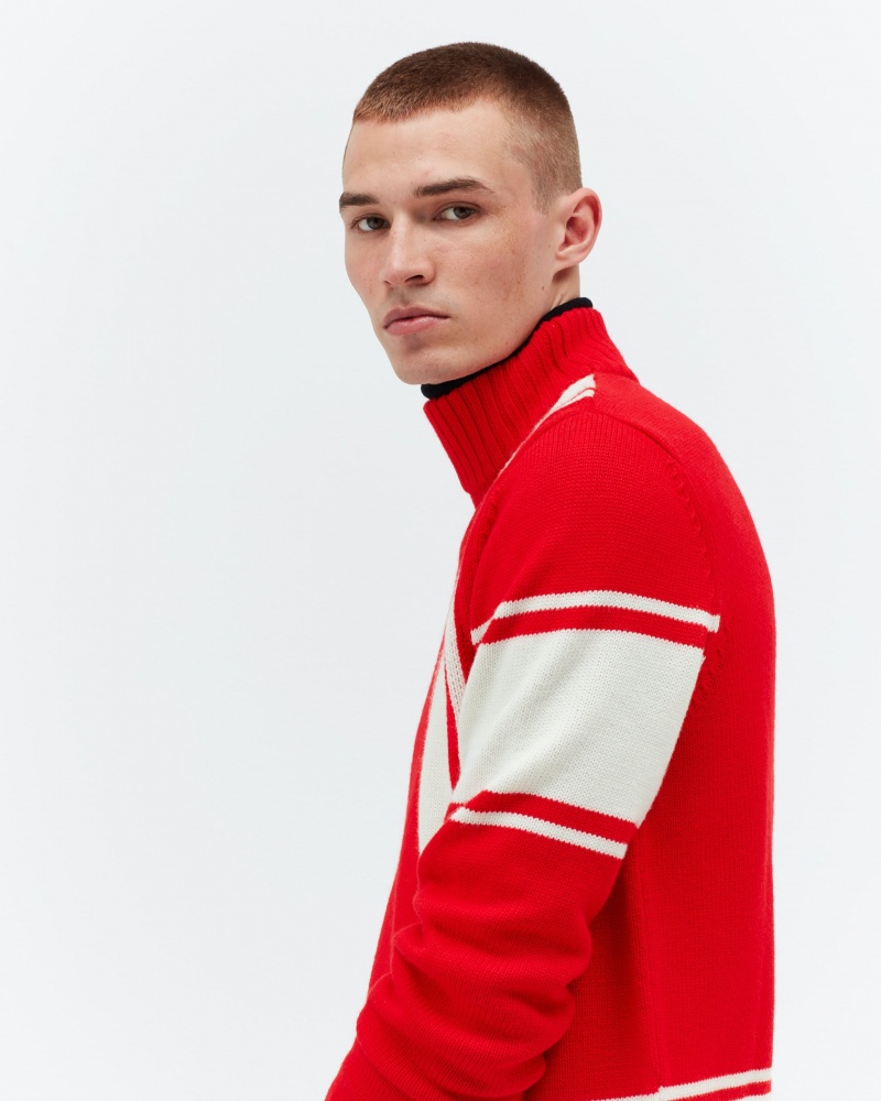 Perfect Moment Suisse Merino Lana Sueter Rojos | XPW918064