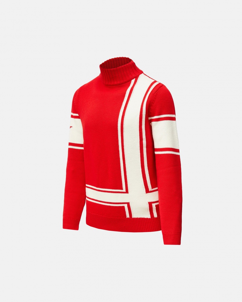 Perfect Moment Suisse Merino Lana Sueter Rojos | XPW918064