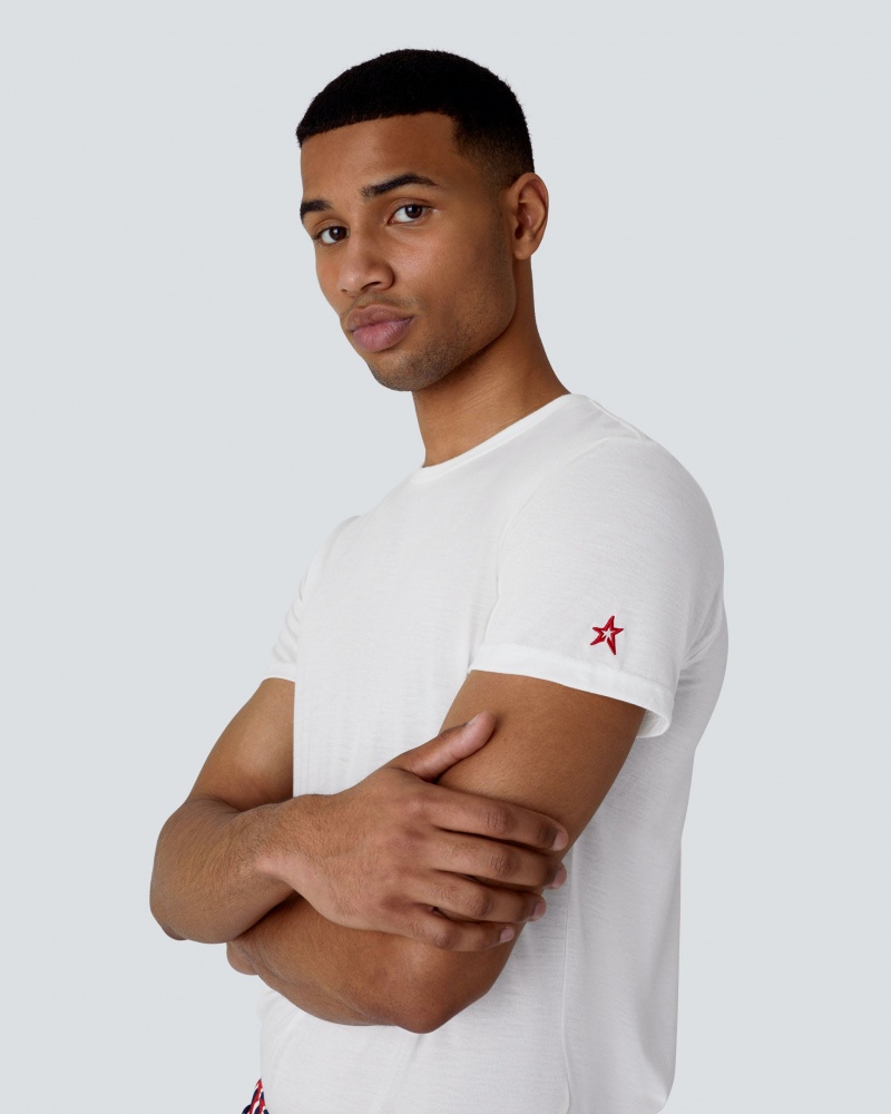 Perfect Moment Super Star T-Shirt Blancos | CWN629150