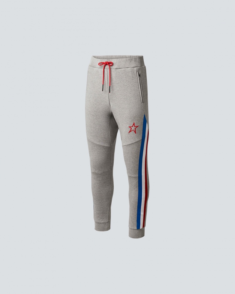 Perfect Moment Super Stripe Entrenamiento Pista Pant Grises | BHT785029