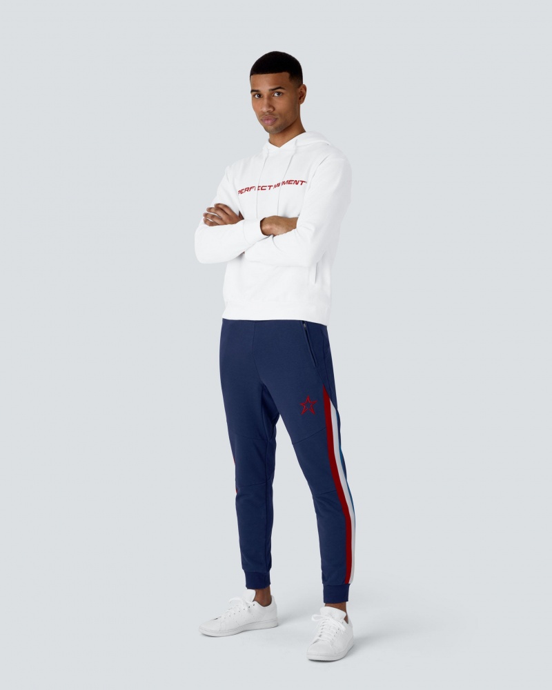 Perfect Moment Super Stripe Entrenamiento Pista Pant Azul Marino | VGR690814