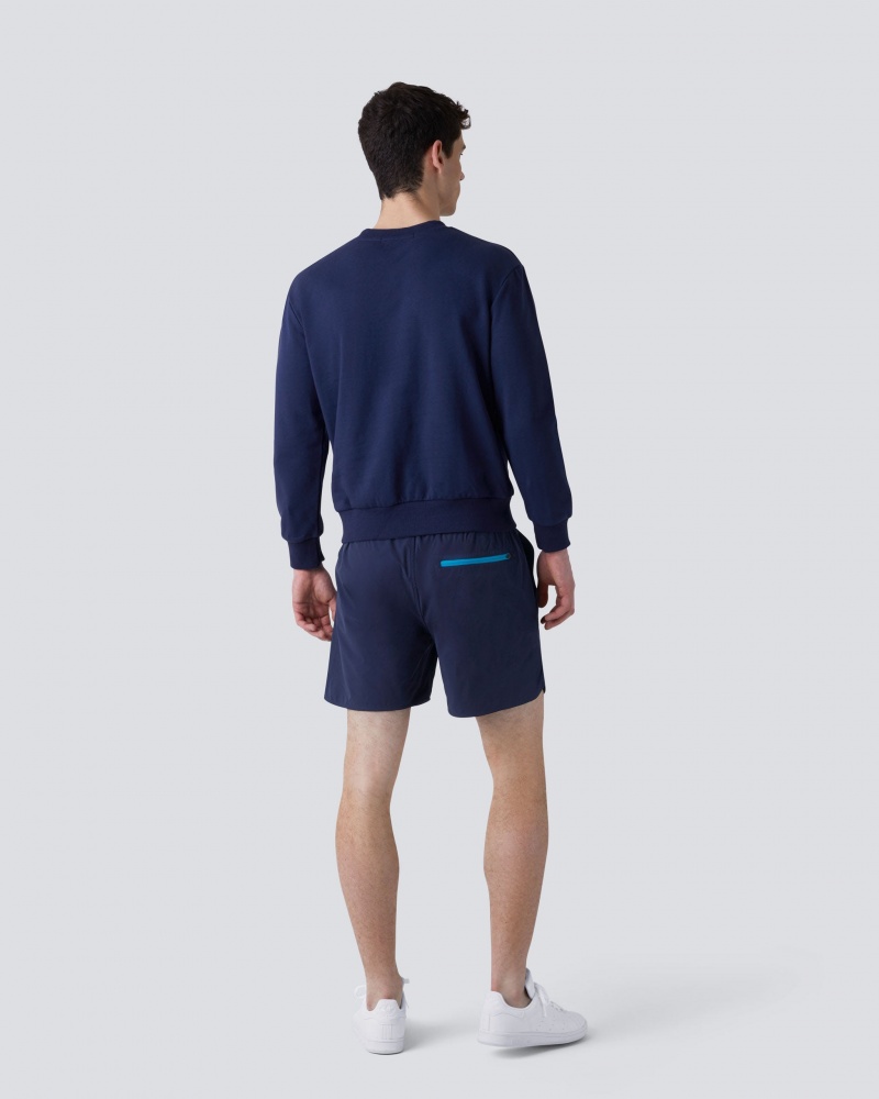 Perfect Moment Super Stripe Entrenamiento Shorts Azul Marino | TJH930854