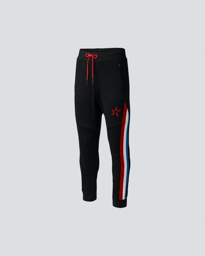 Perfect Moment Super Stripe Entrenamiento Pista Pant Negros | RVE645127
