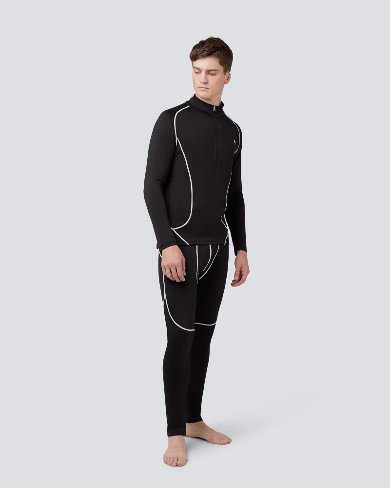 Perfect Moment Thermal Half Zip Negros | XLJ271683