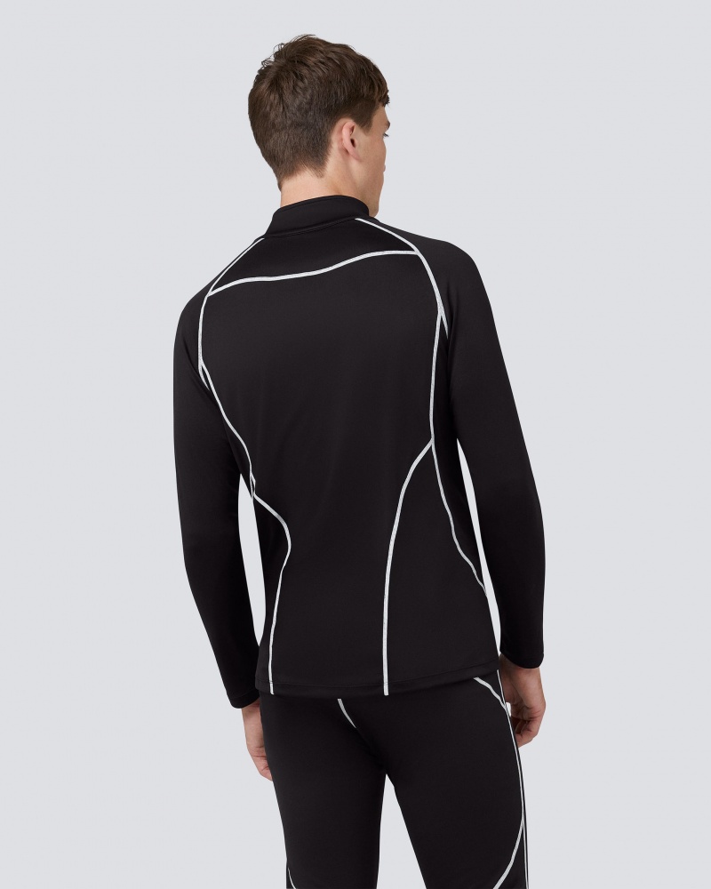 Perfect Moment Thermal Half Zip Negros | XLJ271683