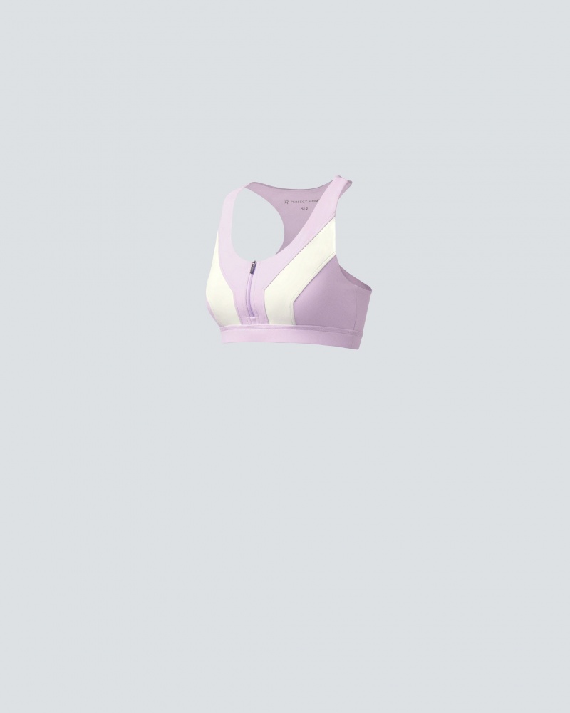 Perfect Moment Vale Fitness Top Pastel Lilac | JCN507432
