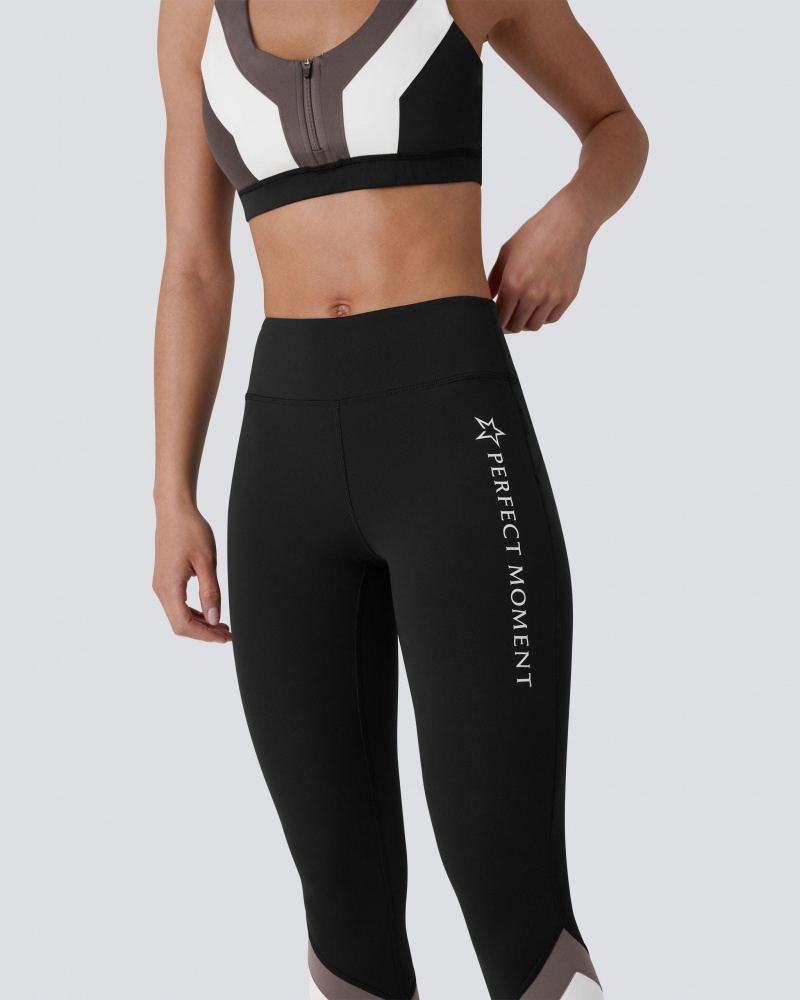Perfect Moment Vale Leggings Negros | BGQ281043