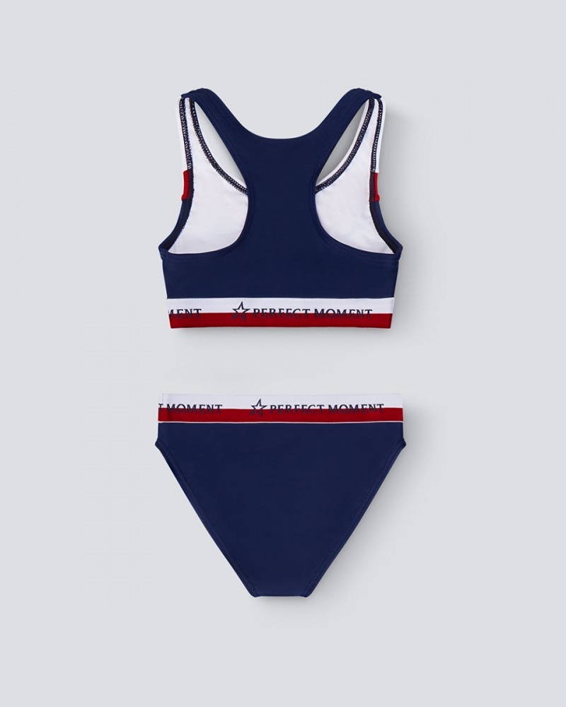 Perfect Moment Vale Rainbow Bikini Azul Marino | PFY612859
