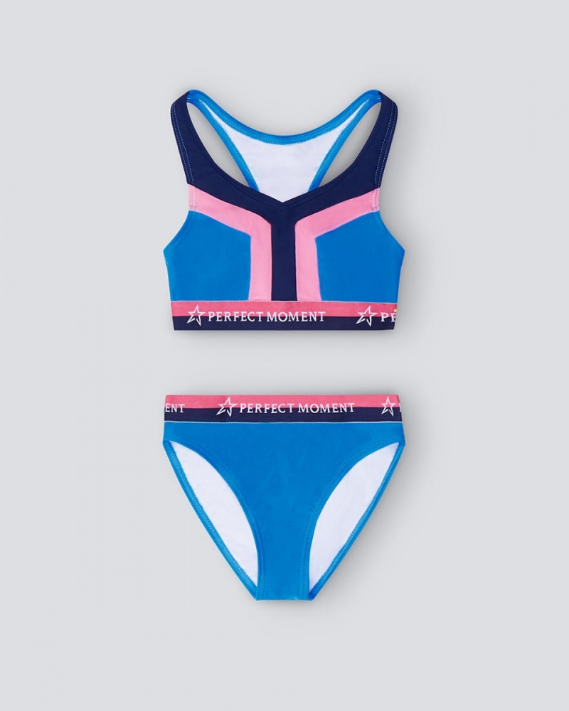 Perfect Moment Vale Rainbow Bikini Cobalt | UJW836752
