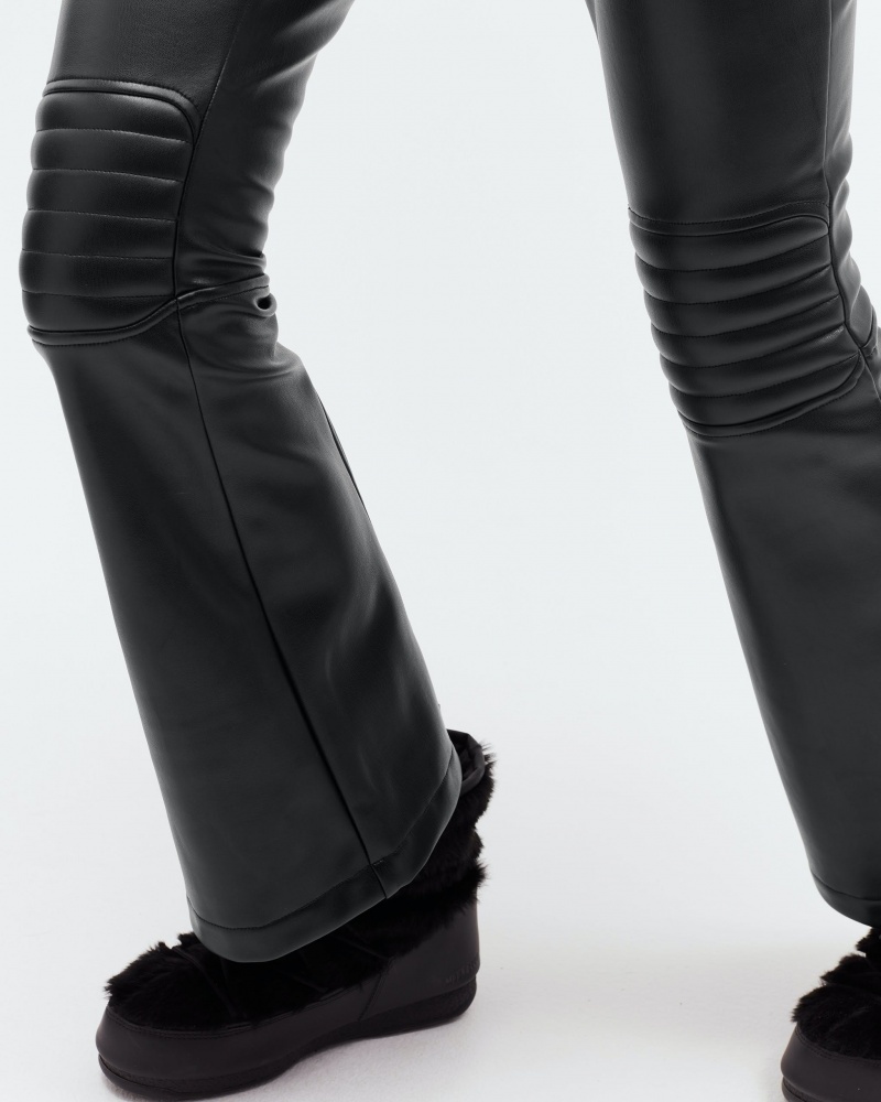 Perfect Moment Vegan Cuero Aurora Flare Pant Negros | HQN679815