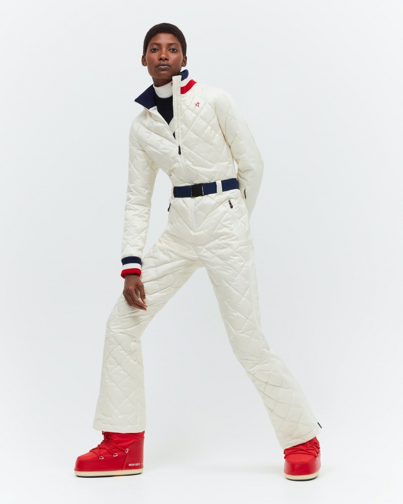 Perfect Moment Viola Ski Suit Blancos | PWT027684