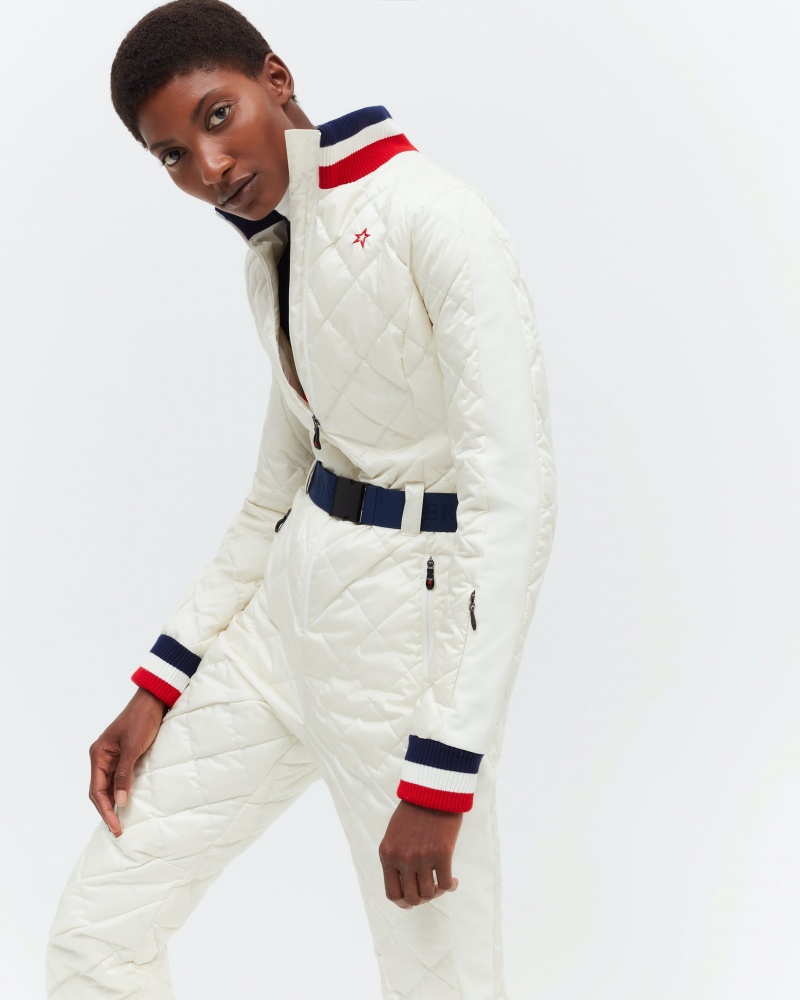 Perfect Moment Viola Ski Suit Blancos | PWT027684